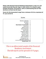 Financial Readiness Assessment
